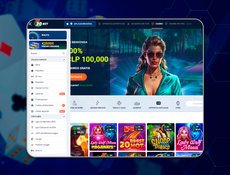 20Bet casino página