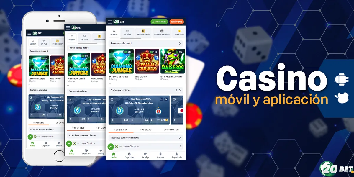 casino móvil y aplicación
