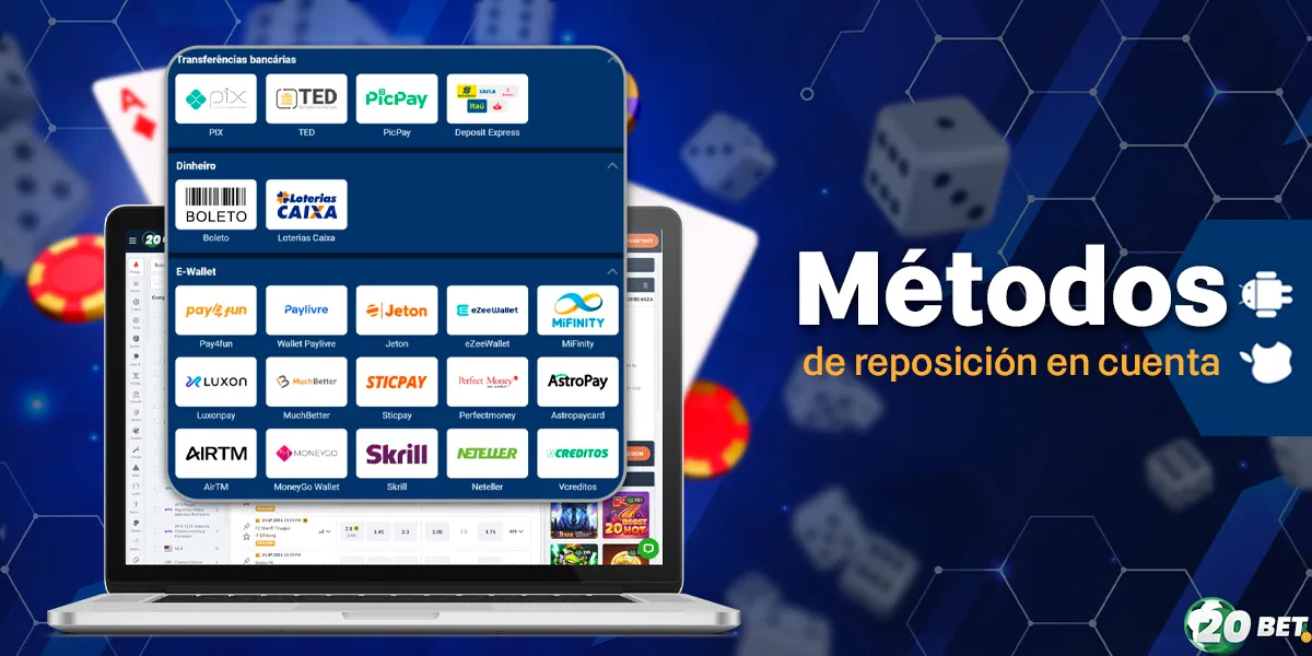 Métodos de reposición de cuentas
