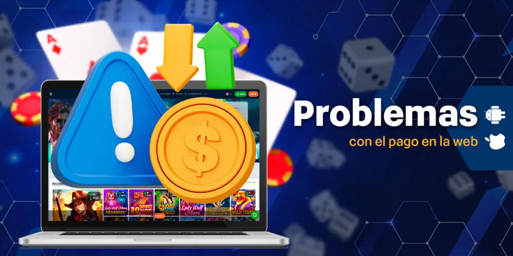 Problemas con las transacciones monetarias en el sitio web