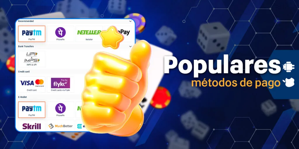 Pagamento popular entre os jogadores.